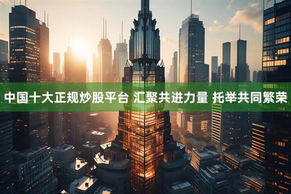 中国十大正规炒股平台 汇聚共进力量 托举共同繁荣